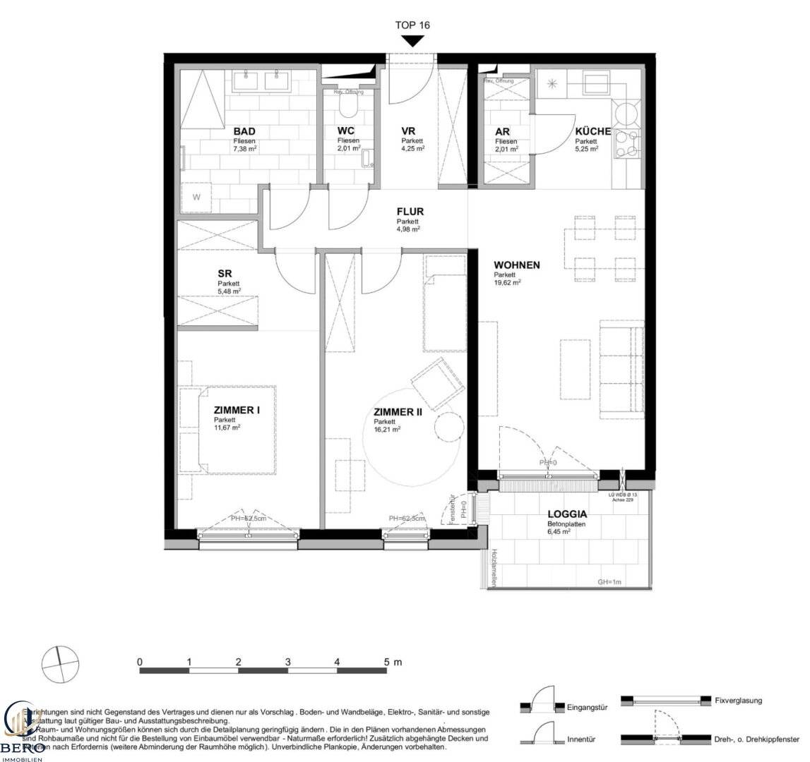 Fantastische 3-Zimmer-Loggiawohnung! Erstbezug! 2 Wohnhäuser in Bestlage – (nur) noch 15 Wohnungen in verschiedenen Größen frei! PROVISIONSFREI!