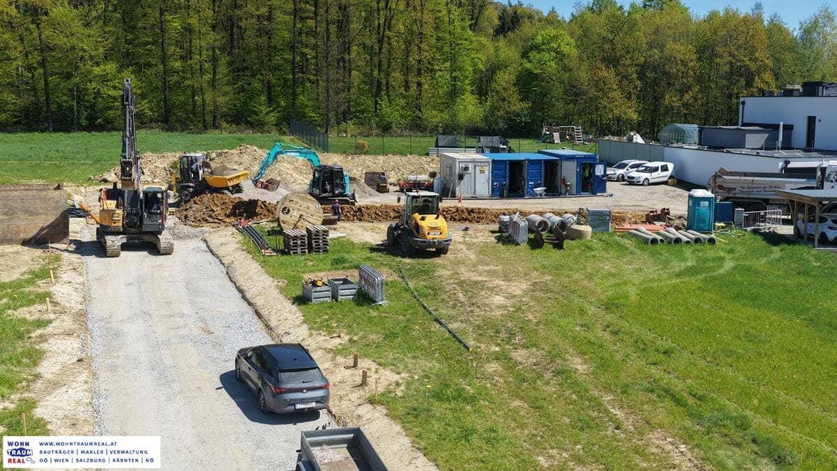 Baugrundstücke mit Aussicht in Katsdorf – Erschließung fertig. Nur noch 4 verfügbar!