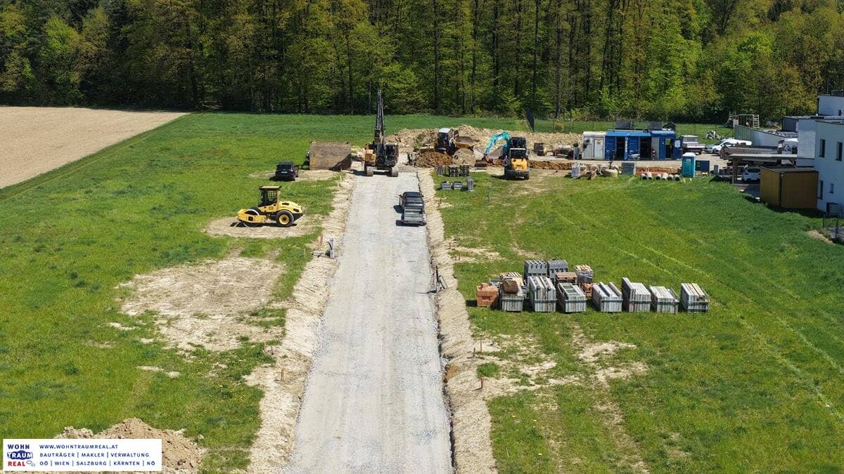 Baugrundstücke mit Aussicht in Katsdorf – Erschließung fertig. Nur noch 4 verfügbar!