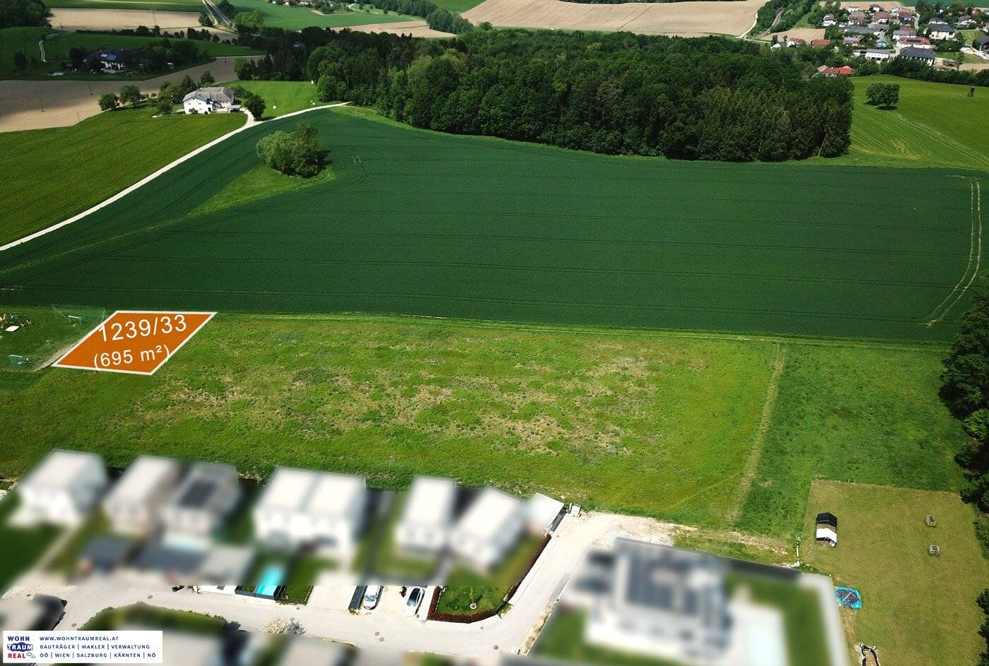 Neubau Einfamilienhaus (projektiert) mit Garten und Terrasse. Tolle Mühlviertler Aussicht