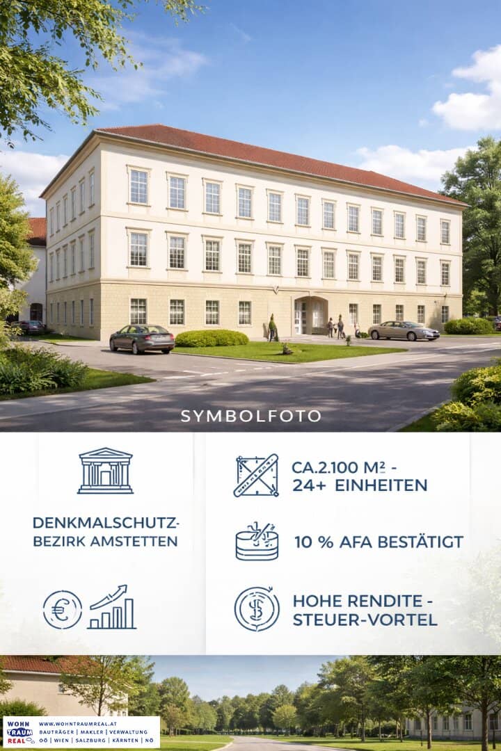 kein neubau. kein standard. echtes investorenprojekt mit 10 % afa/ bezirk amstetten