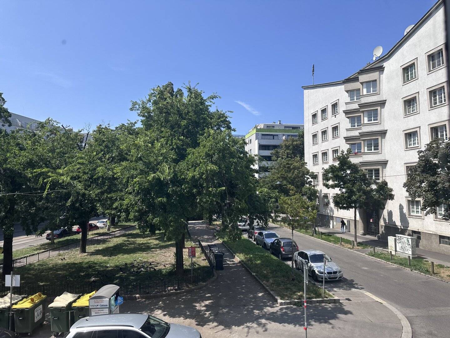 3 Zimmer mit herrlichen Grünblick + U3 Braunschweiggasse