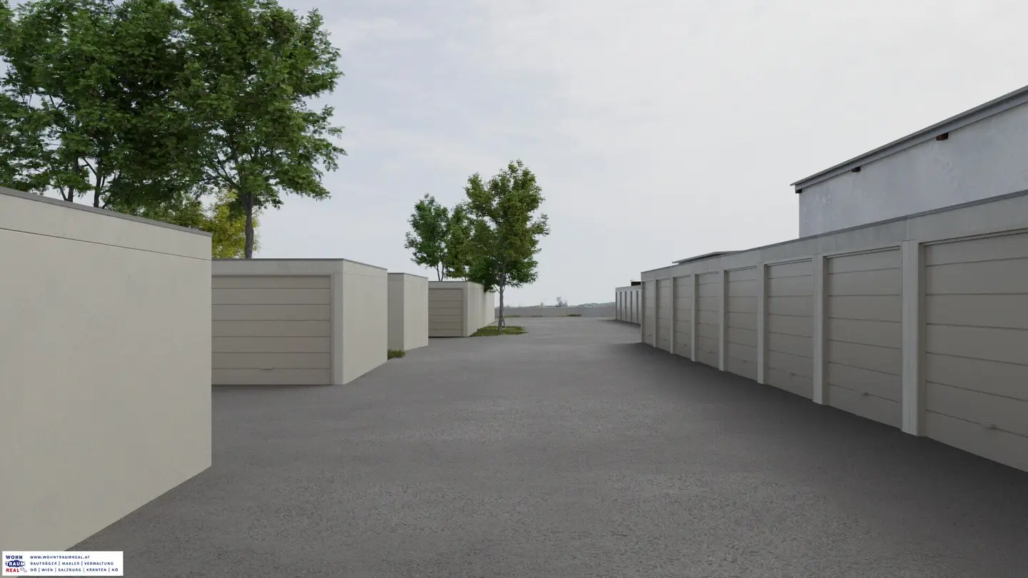 Garagenpark Nähe Gallspach - Garagen (einzel) zur Miete - Jetzt reservieren!