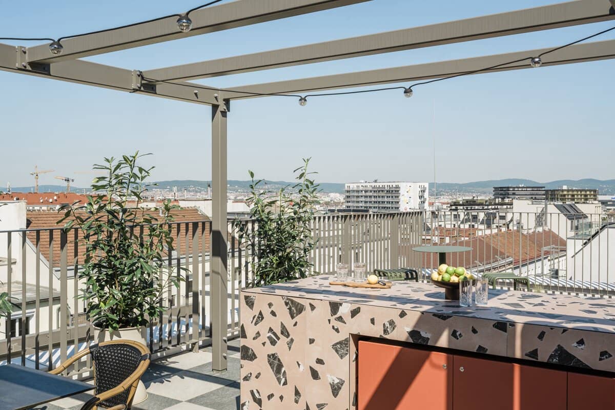 Stylische Kleinraumwohnung mit Rooftop, Gym & Sauna!