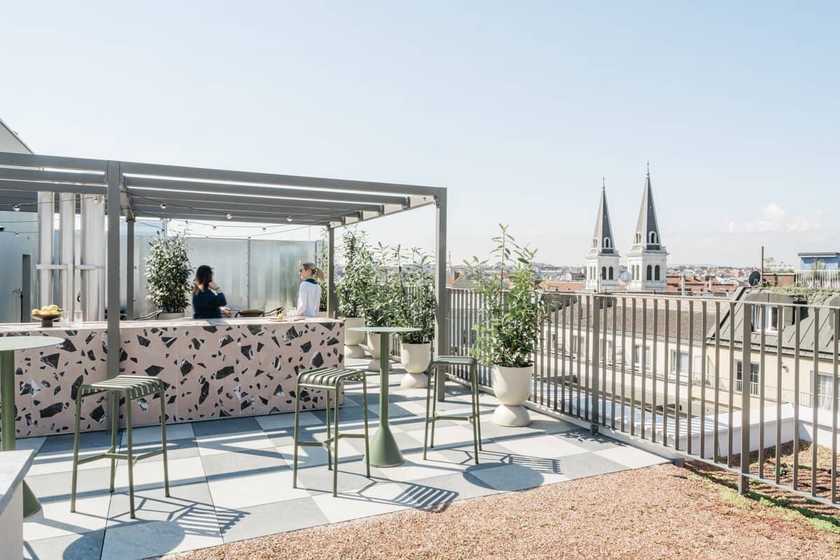 Stylische Kleinraumwohnung mit Rooftop, Gym & Sauna!