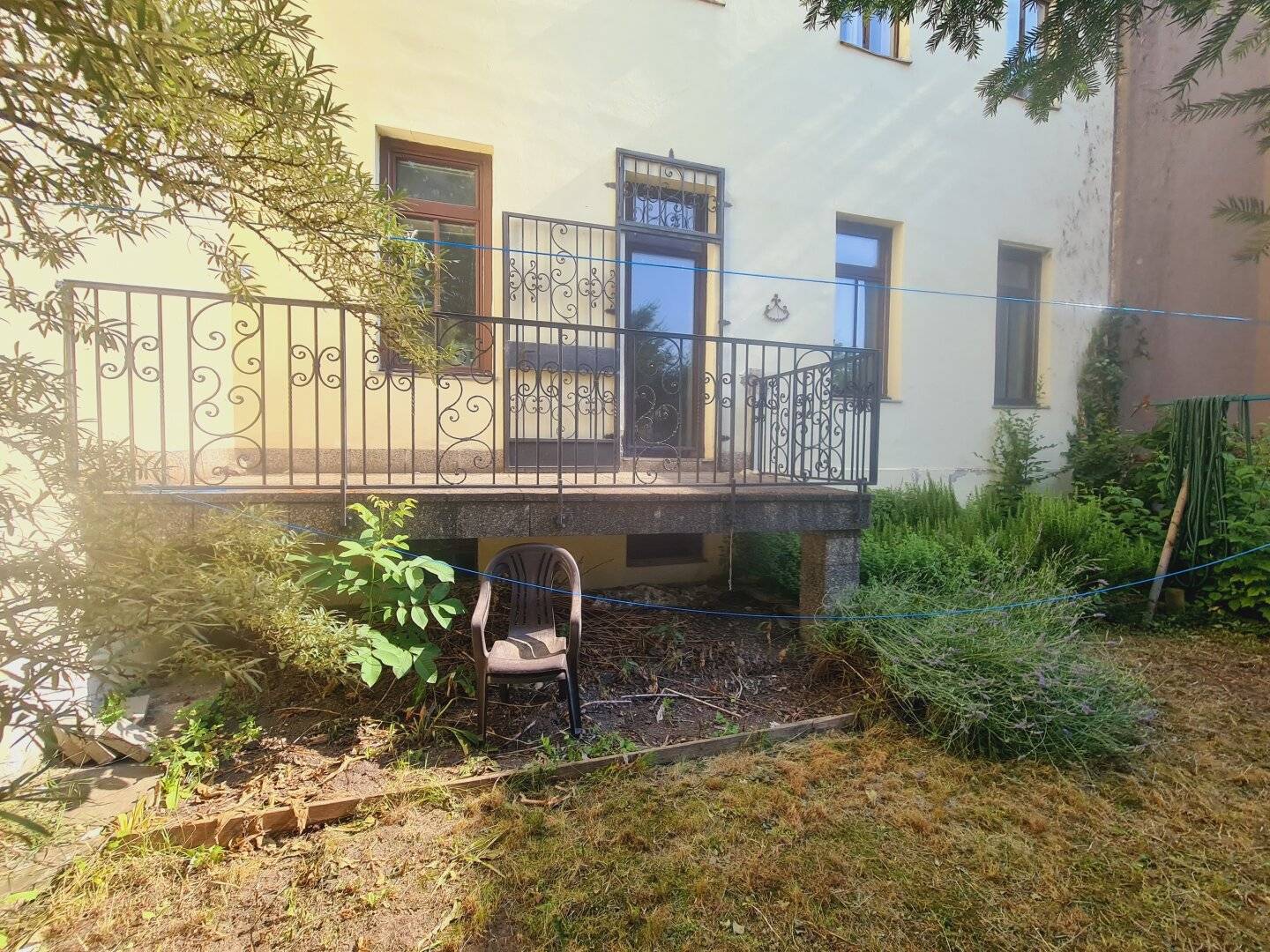Garten-Altbau mit Balkon zur individuellen Gestaltung | Luftwärmepumpe-Fußbodenheizung möglich