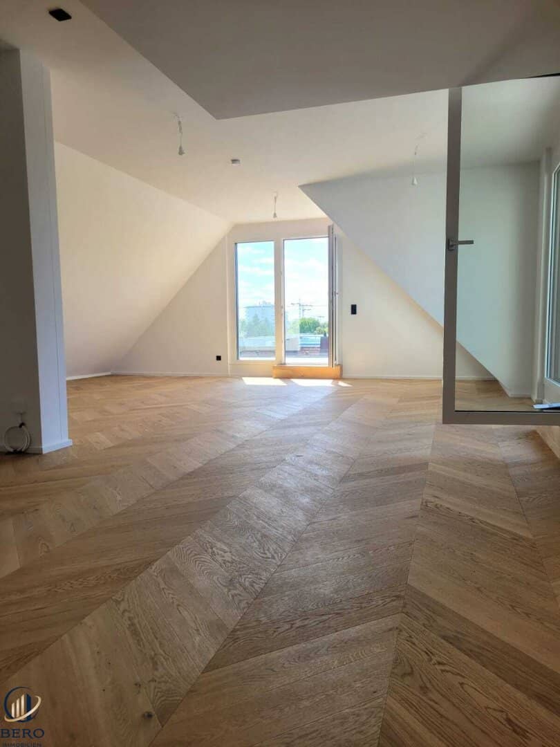 4 Zimmer-Penthouse mit 5 großen Terrassen in familienfreundlicher & naturnaher Umgebung