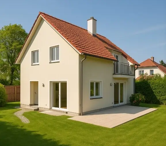 Single-family house near Vienna International Center_500m from U1 and old Danube