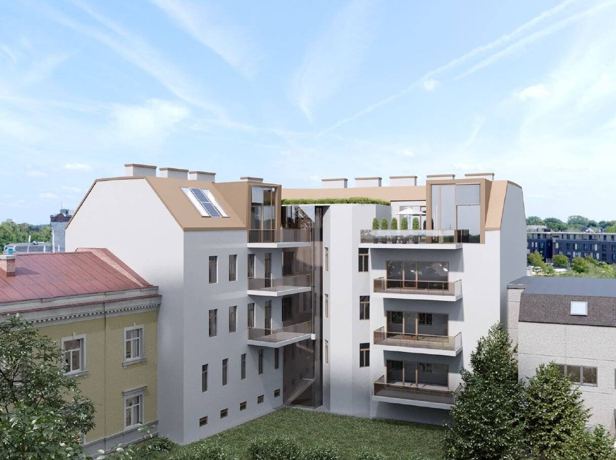 Rohdachboden | U4 Ober St. Veit | Rundumblick