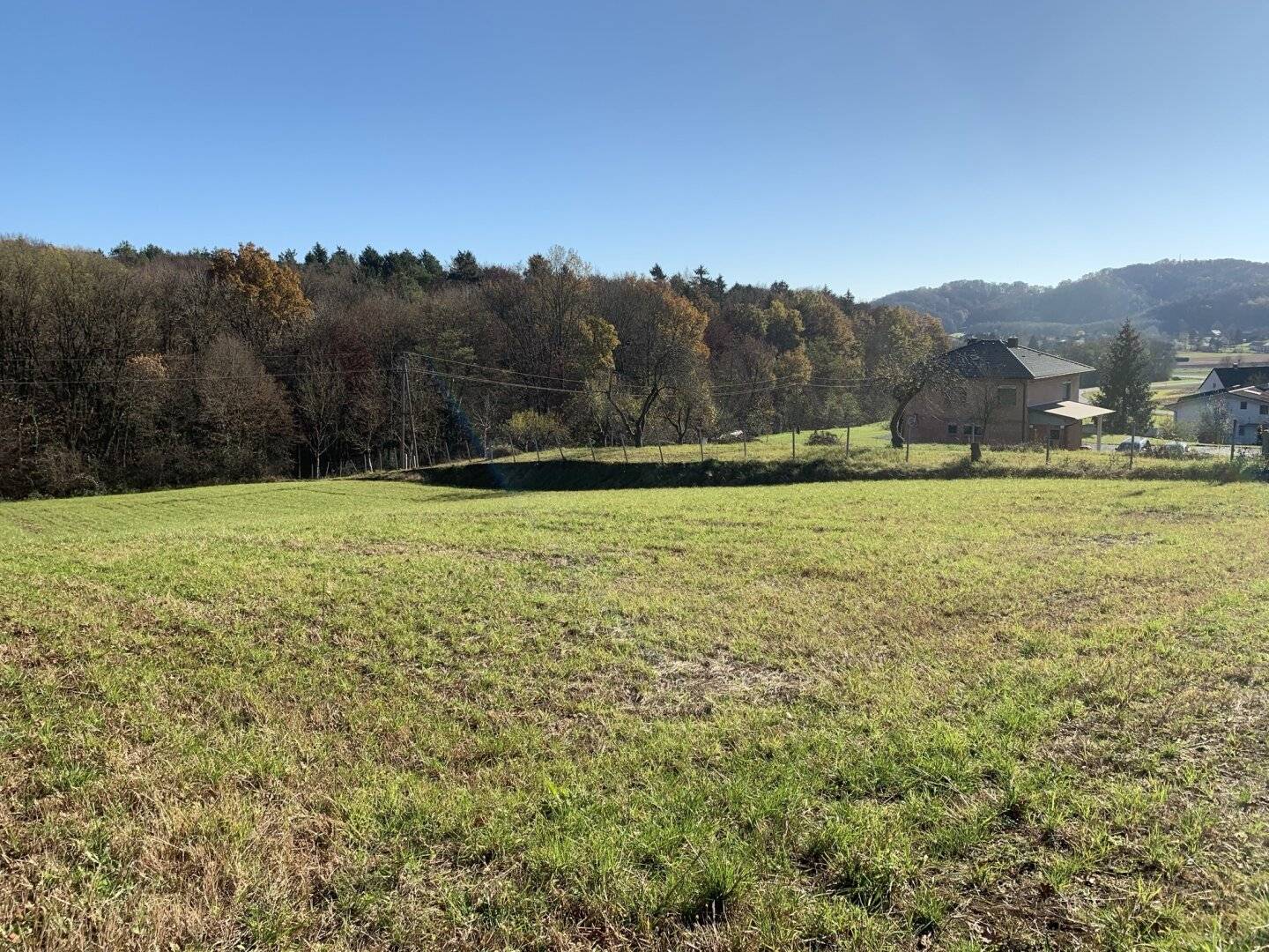 Baugrundstück, Toplage, leichte Süd-Hanglage, Nähe Loipersdorf und Jennersdorf