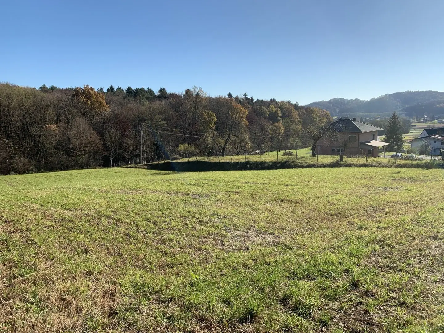 Baugrundstück, Toplage, leichte Süd-Hanglage, Nähe Loipersdorf und Jennersdorf