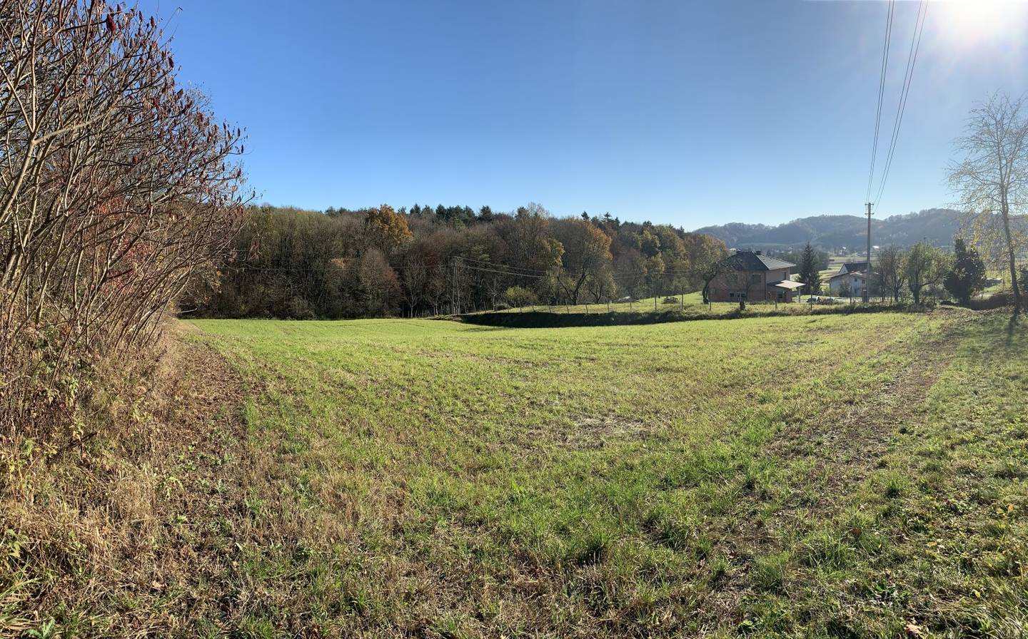 Baugrundstück, Toplage, leichte Süd-Hanglage, Nähe Loipersdorf und Jennersdorf