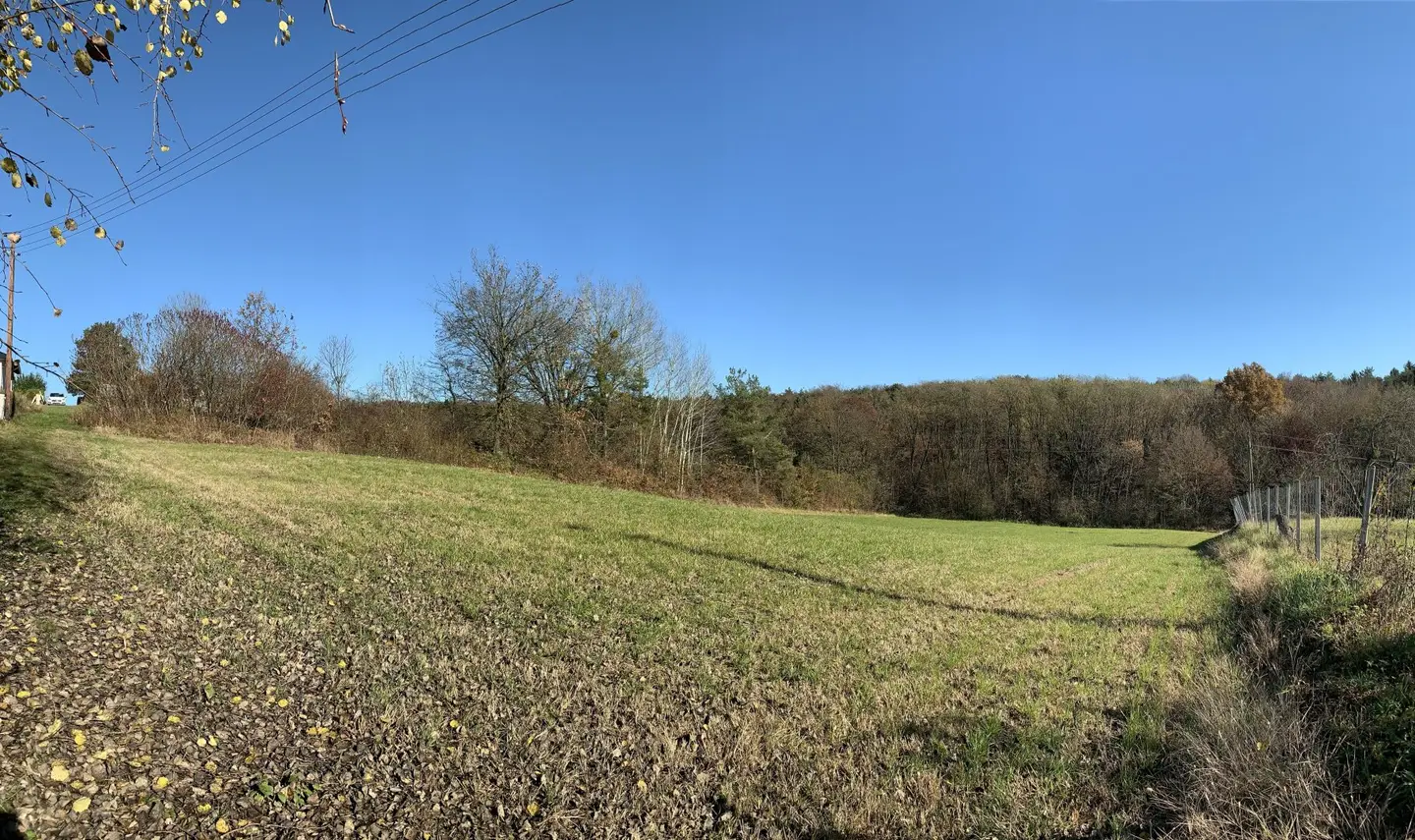 Baugrundstück, Toplage, leichte Süd-Hanglage, Nähe Loipersdorf und Jennersdorf