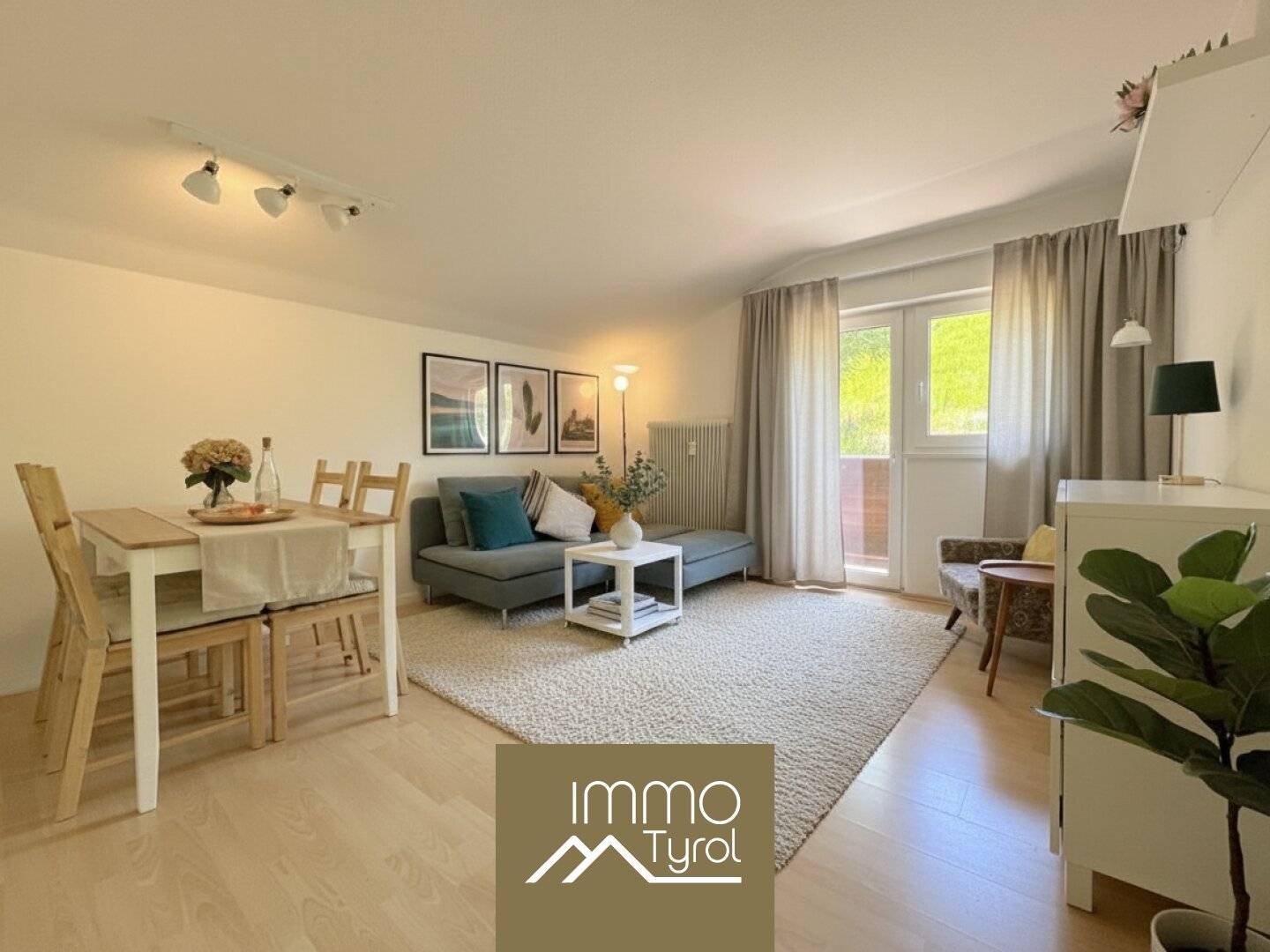 Charmante 3-Zimmer-Wohnung mit Südbalkon in Grinzens