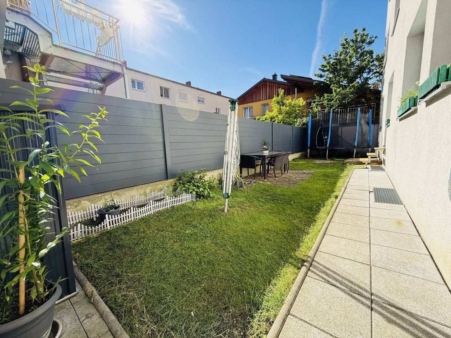 Wohnen mit Garten - moderne Wohnung in zentraler Lage