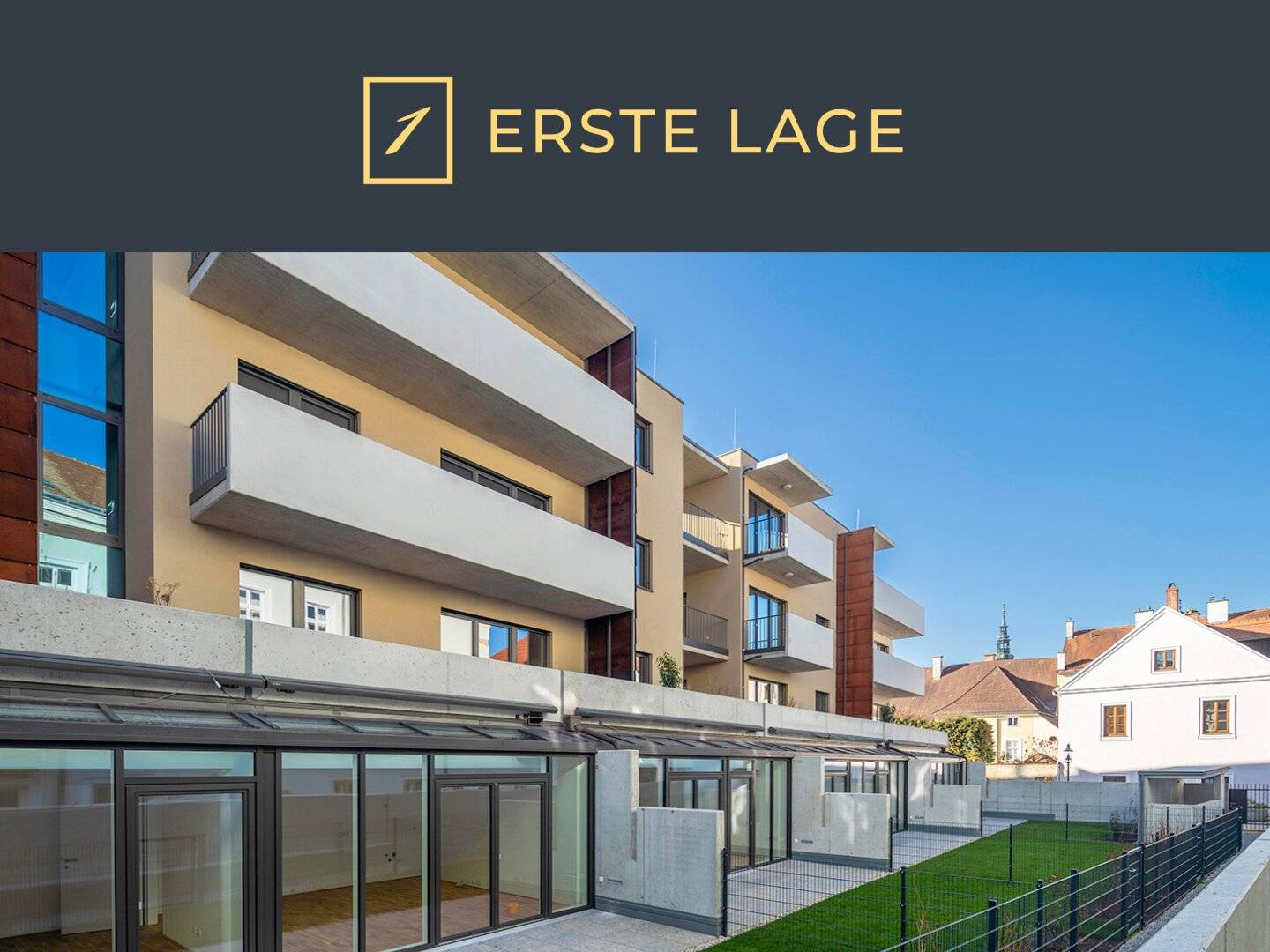 ERSTE LAGE – KREMS – ALTSTADT: Neubau, Erstbezug
