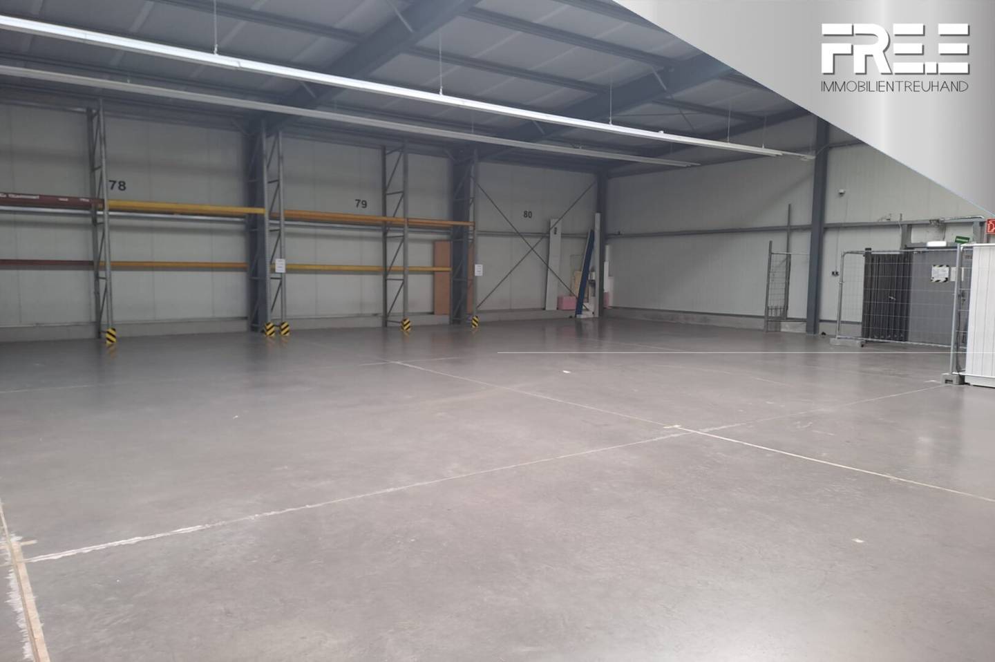 LAGERFLÄCHE | € 6,65 netto pro m² | Flexible Hallenfläche von 10 m² bis 250 m² in moderner Halle