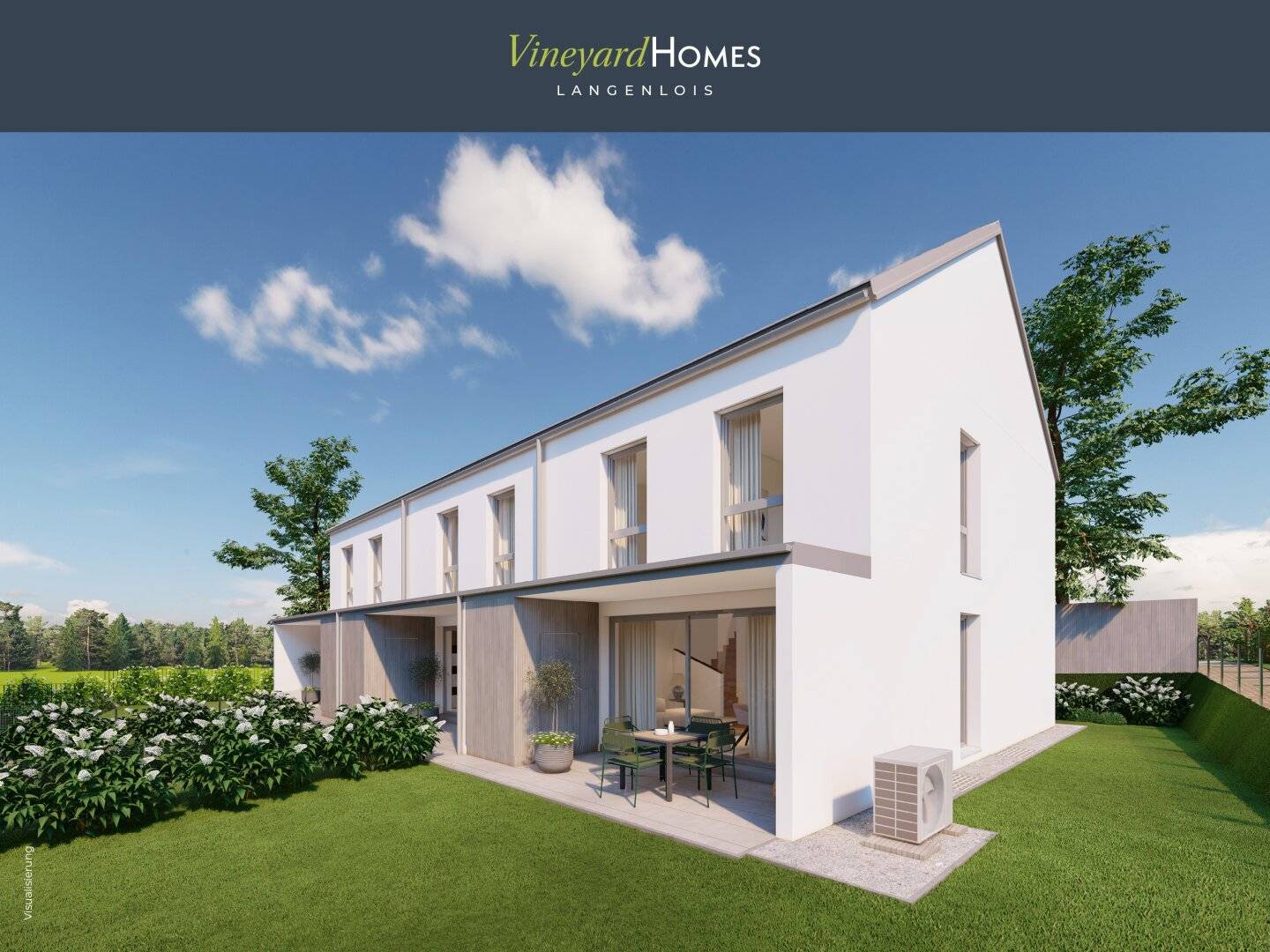 Langenlois, 4 Zimmer, Reihenhaus: 106 m² Wfl. zzgl. Terrasse, Garten und Keller