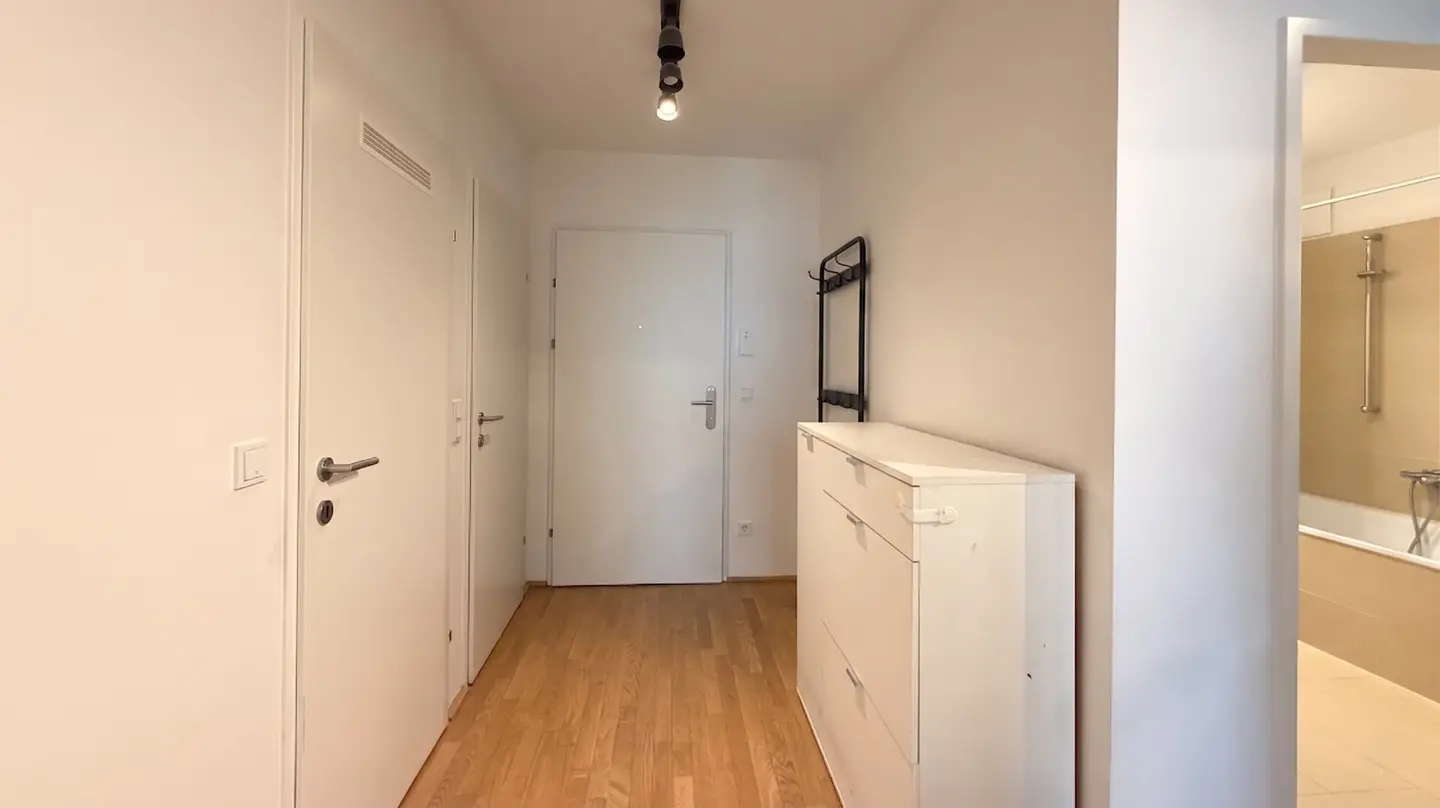 Seestadt Aspern: 3 rooms, 77 m², balcony and loggia, U2 in 6 minutes