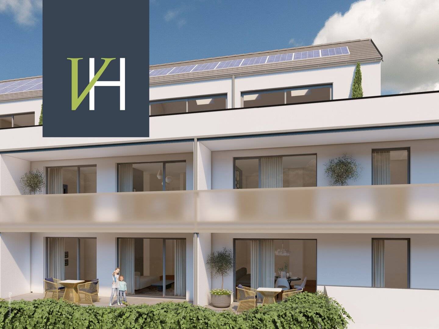 Langenlois, 2-Zimmer-Eigentumswohnung: 57 m² Wfl. zzgl. Terrasse und Garten