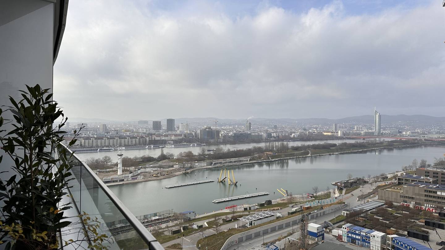 Danube Flats I 2-Zimmer-Wohnung I 18 Stock I BEFRISTET VERMIETET I PROVISIONSFREI
