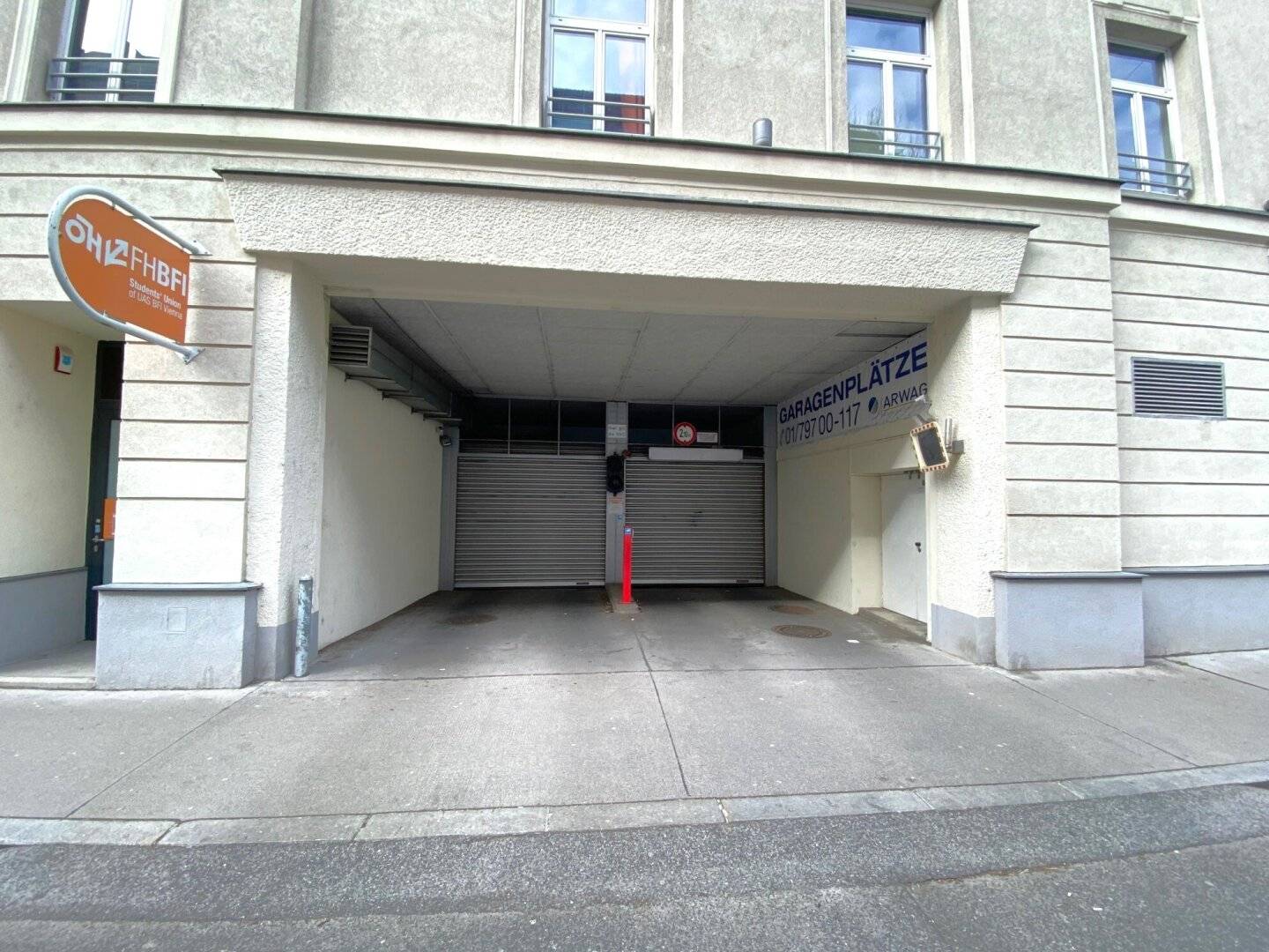 Zwei Tiefgaragenplätze im Stuwerviertel, Einfahrt Wohlmutstraße!
