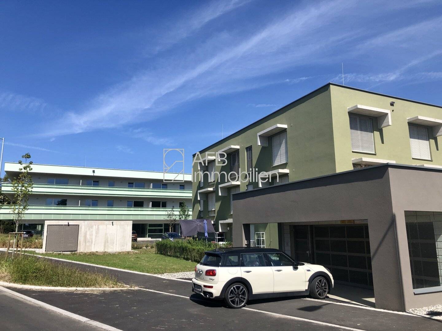 Tiefgaragenstellplätze Alte Poststraße / Ecke Feldgasse zu vermieten
