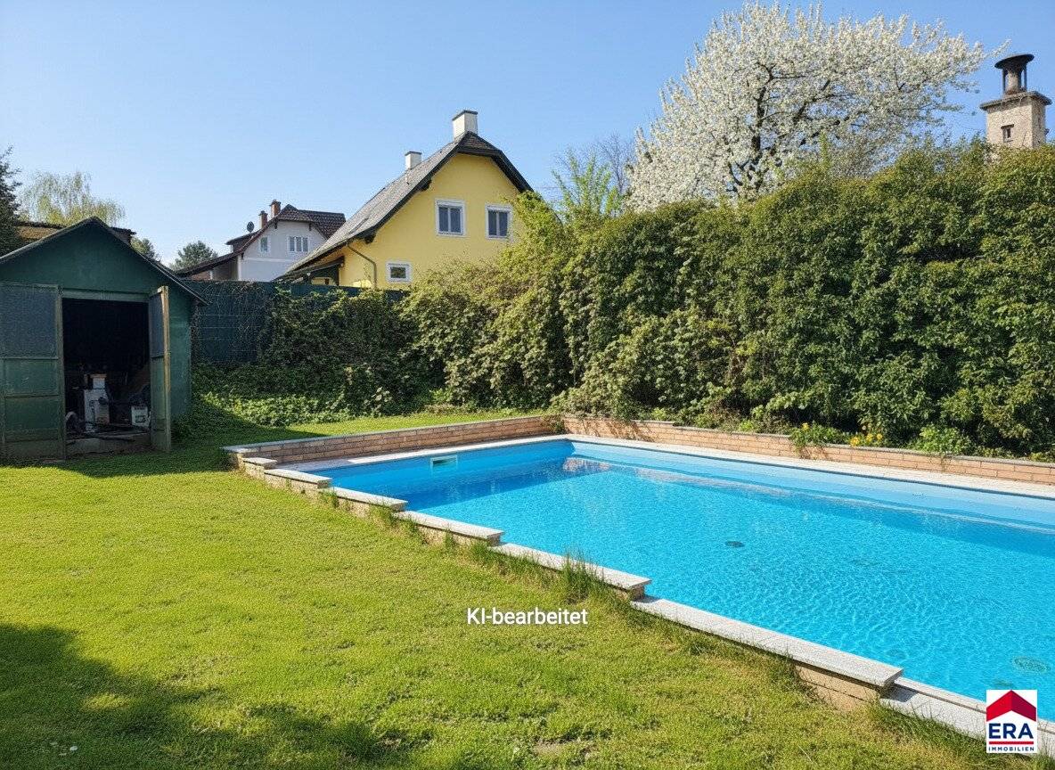 Charmantes Einfamilienhaus 155m², vollsaniert, Swimmingpool mit Überdachung in 3034 Hofstatt, €590.000