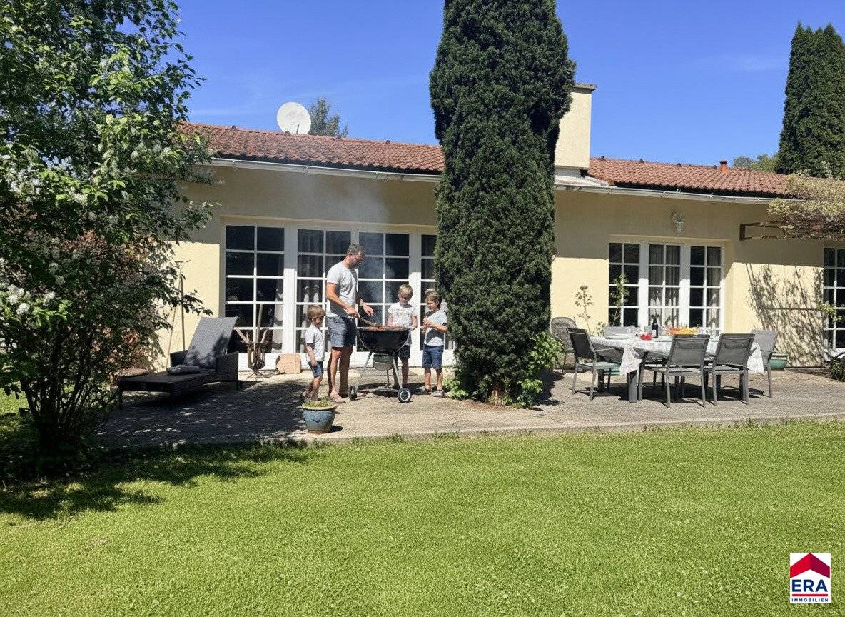 Traumhaftes Einfamilienhaus 160m², 4 Zimmer, Garage, Grillstelle in 3032 Hinterleiten, € 690.000!
