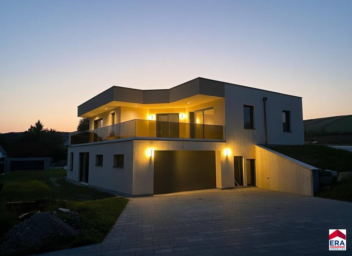 Achtung Preisänderung - Luxuriöses Einfamilienhaus in 3062 Kirchstetten: 6 Zimmer, Erstbezug, Terrasse, Doppelgarage
