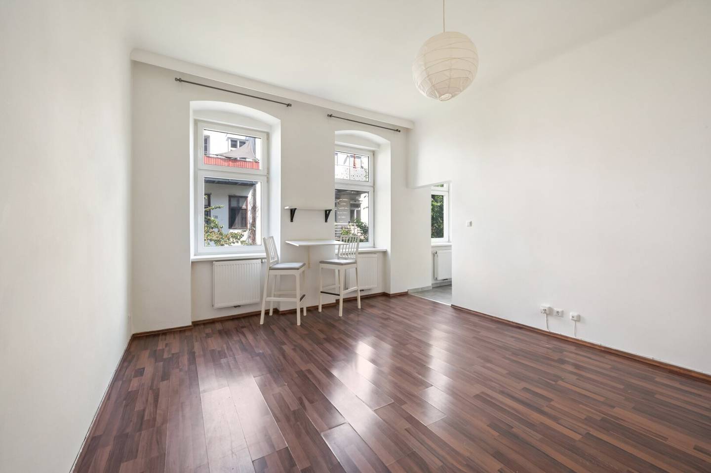 Altbau trifft City-Vibes – charmante 1,5-Zimmer-Wohnung im Nordbahnviertel - Innenhof Grünblick inklusive