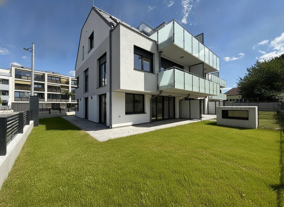 Erstbezug: 3-Zi Gartenwohnung mit Terrasse, Fußbodenheizung & Tiefgarage in 1230 Wien!
