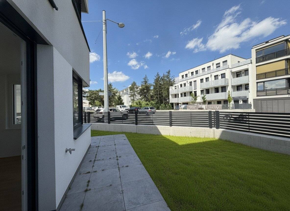 Erstbezug: 3-Zi Gartenwohnung mit Terrasse, Fußbodenheizung & Tiefgarage in 1230 Wien!