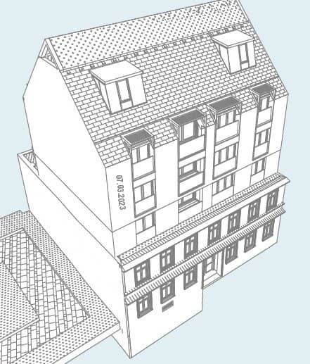 Bestandsfreies, Interessantes, bereits baugenehmigtes Wohn-Projekt in ruhiger Wohnstraße!
