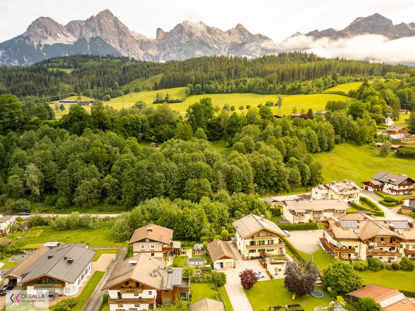 BESONDERES BAUGRUNDSTÜCK IN MARIA ALM - Teilfläche ca. 700m², Gesamtfläche 1407m²