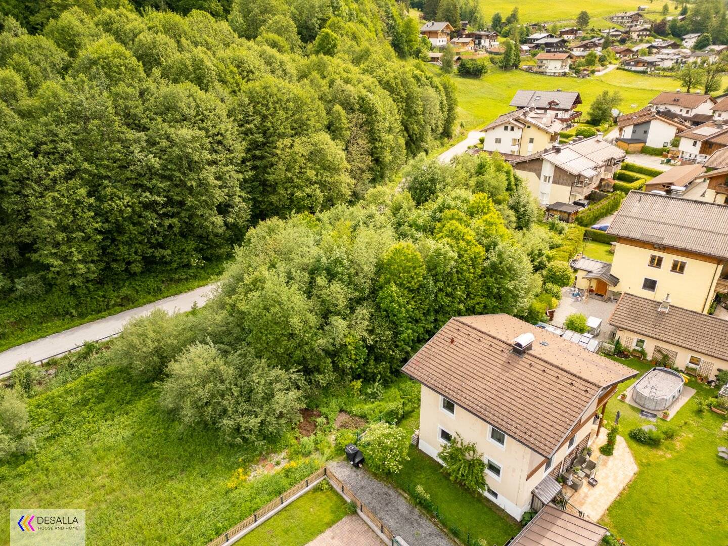 BESONDERES BAUGRUNDSTÜCK IN MARIA ALM - Teilfläche ca. 700m², Gesamtfläche 1407m²