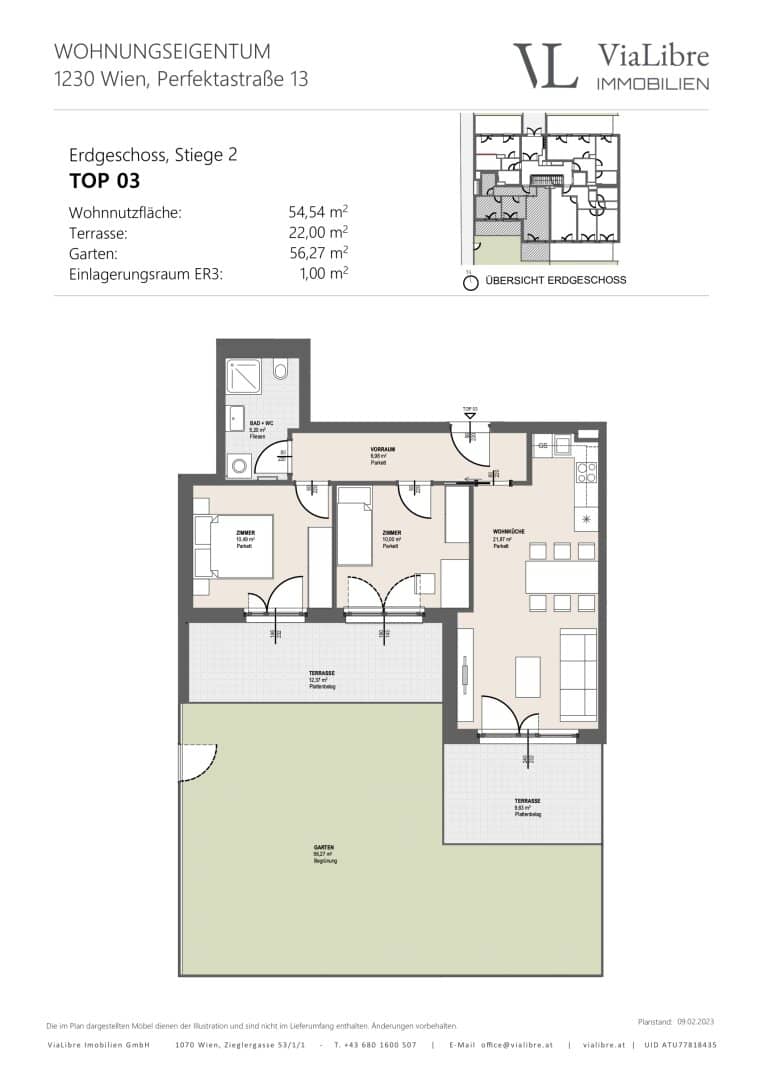 NEUBAU | ERSTBEZUG | NUR MEHR EIN DRITTEL VERFÜGBAR
