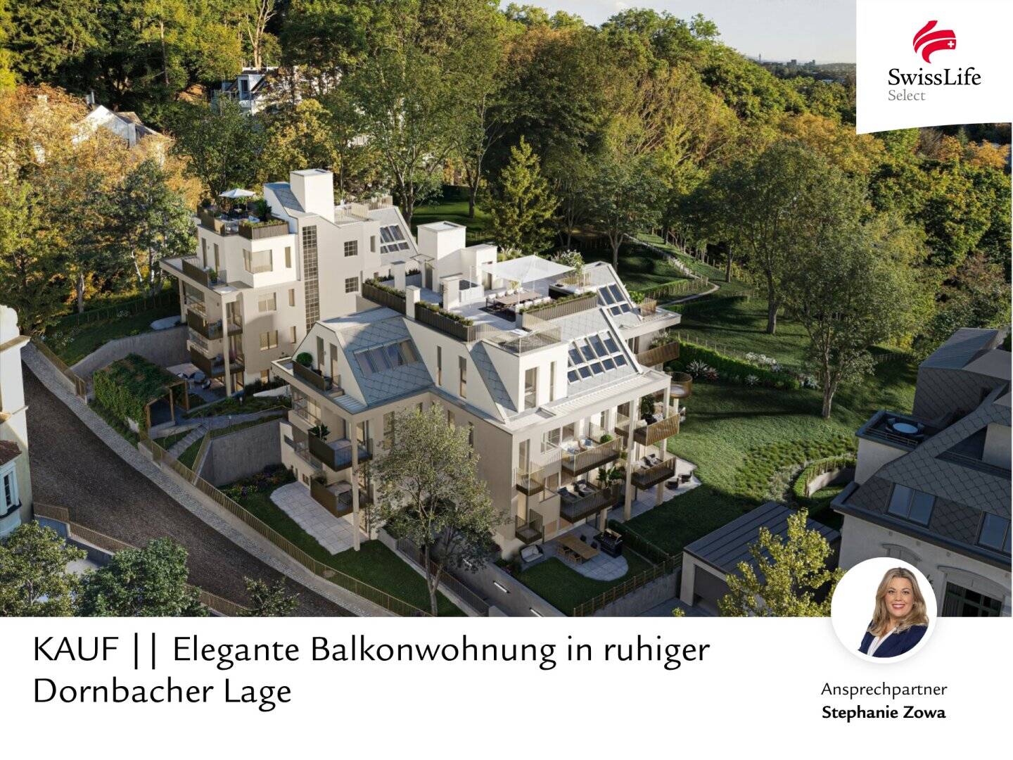 Elegante Balkonwohnung in ruhiger Dornbacher Lage