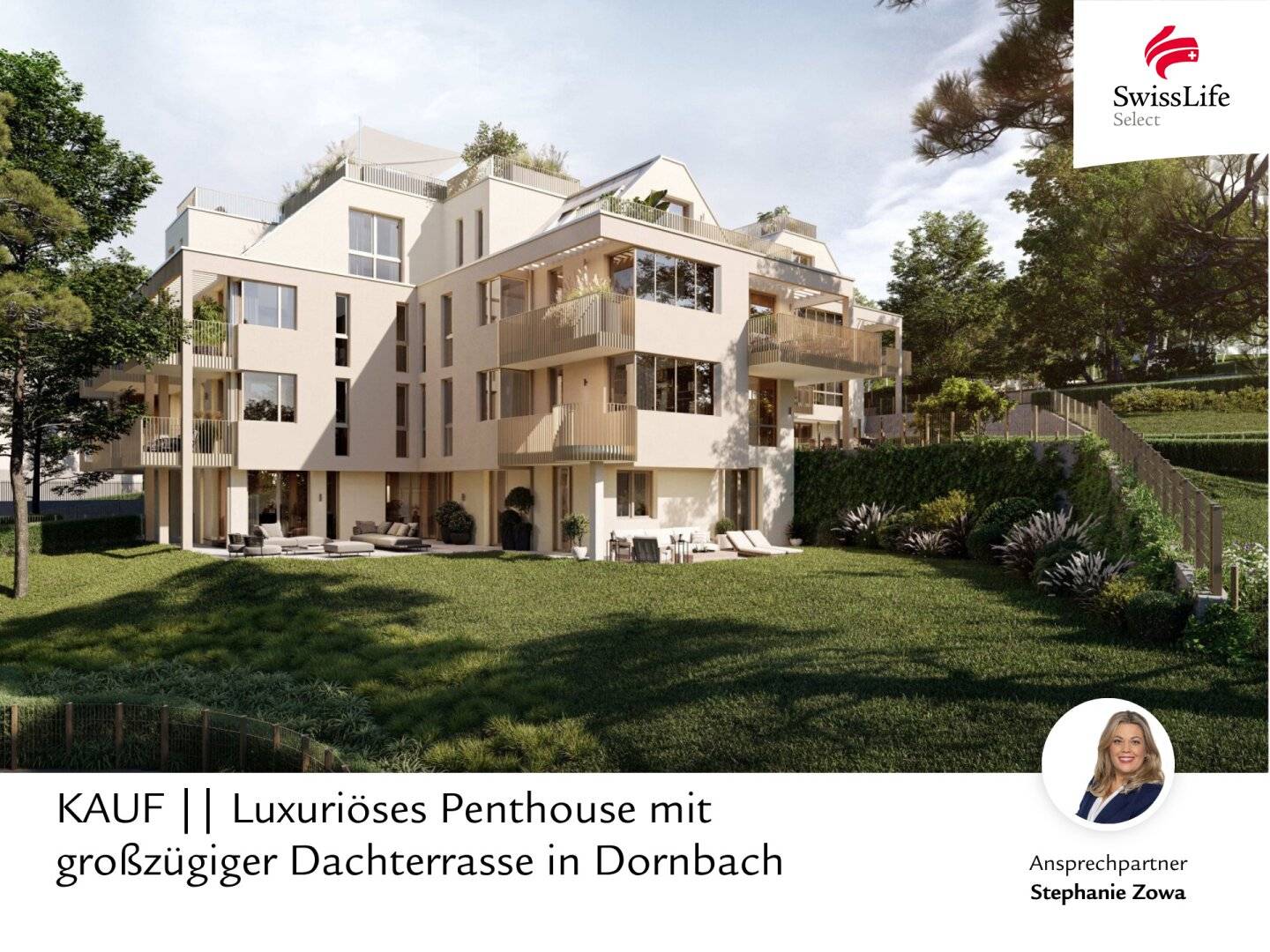 Luxuriöses Penthouse mit großzügiger Dachterrasse in Dornbach