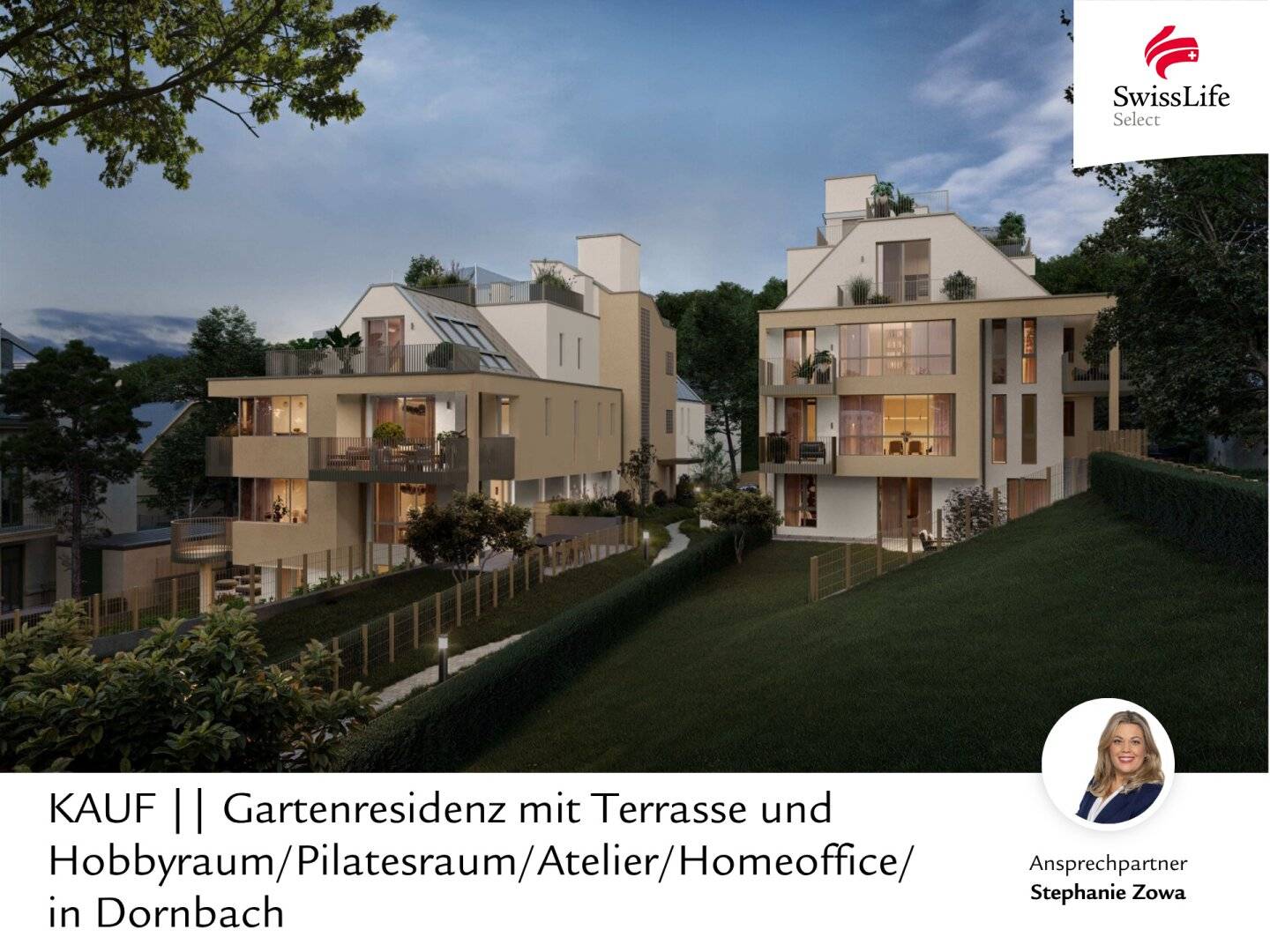 Gartenresidenz mit Terrasse und Hobbyraum/Pilatesraum/Atelier/Homeoffice/ in Dornbach