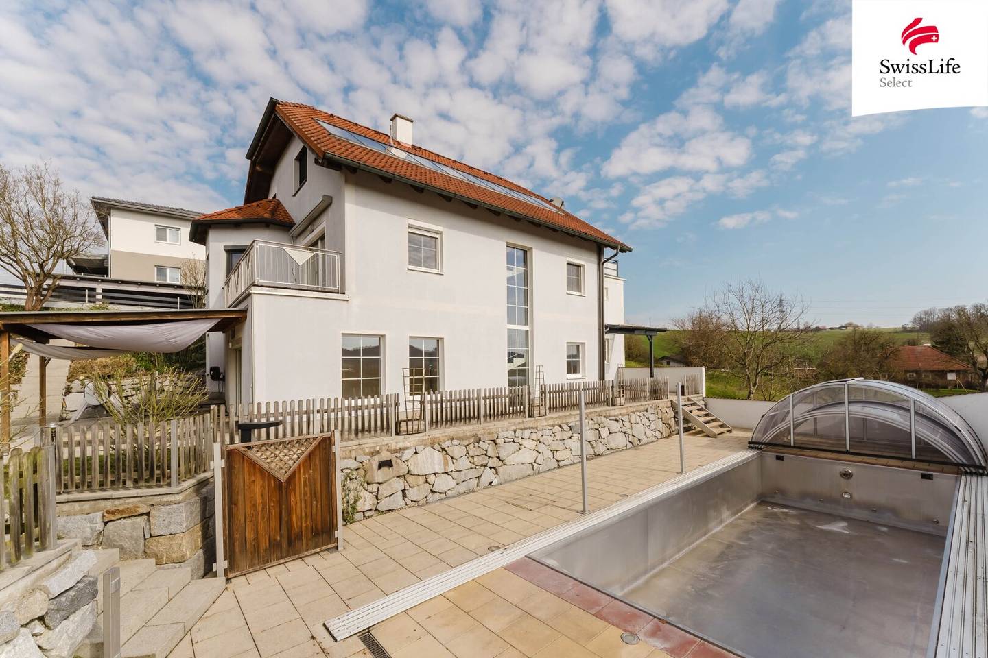 Wohntraum mit Extras: Pool 10x4, XXL-Terrasse mit Ausblick & Doppelgarage