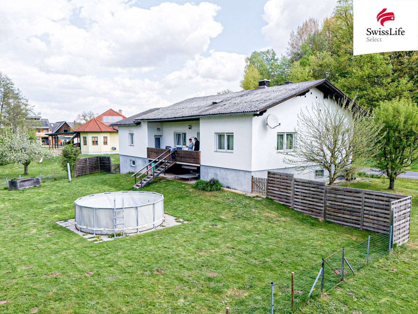 Ruhig gelegener Bungalow nahe Jennersdorf | schönes Grundstück | getrennte Einliegerwohnung möglich