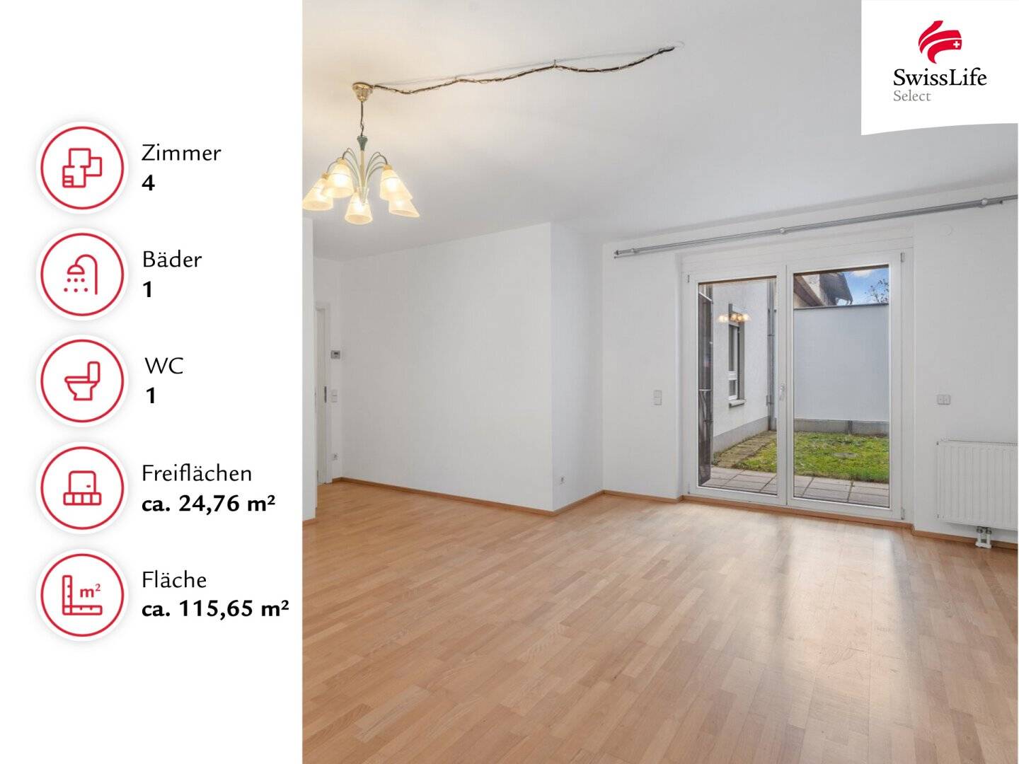 Charmante 4 Zimmer Gartenwohnung | Loggia | Garage | Klosterneuburg - Obere Stadt