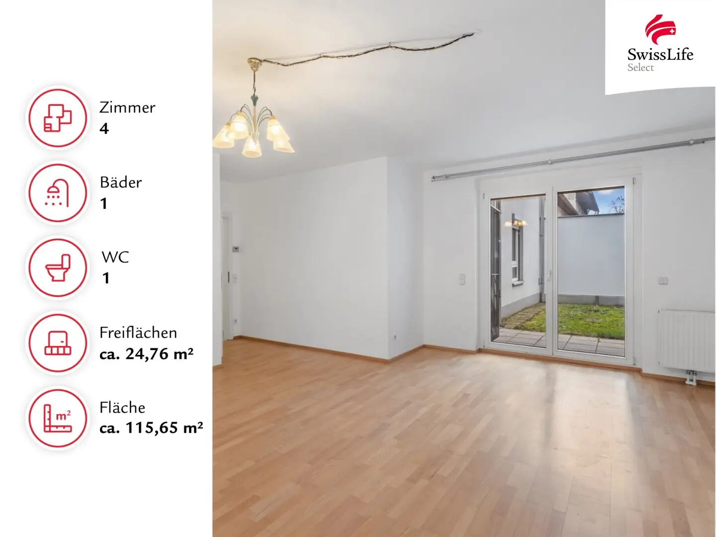 Charmante 4 Zimmer Gartenwohnung | Loggia | Garage | Klosterneuburg - Obere Stadt