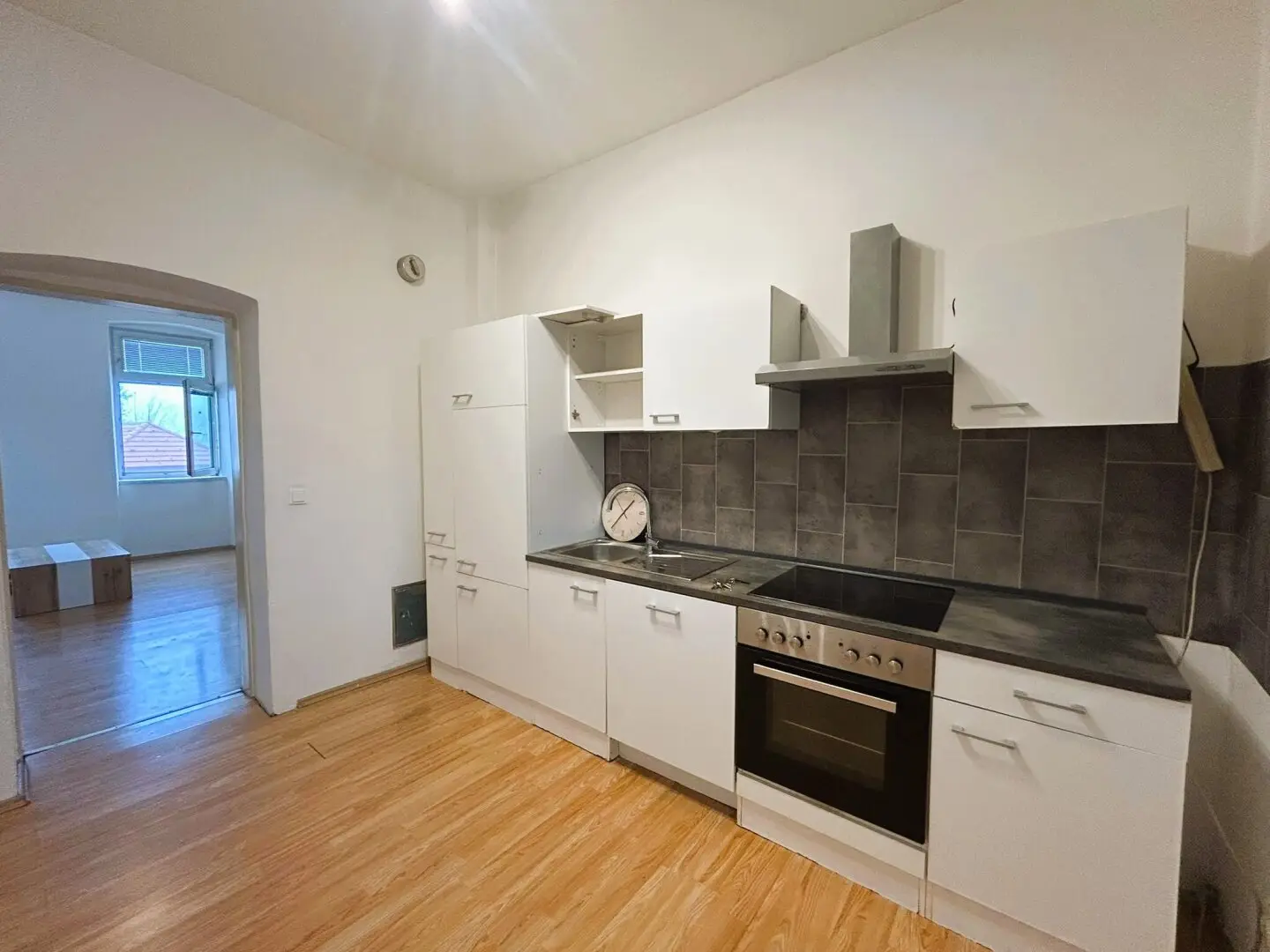 Condominium with communal balcony and own parking space for sale in 2630 Ternitz