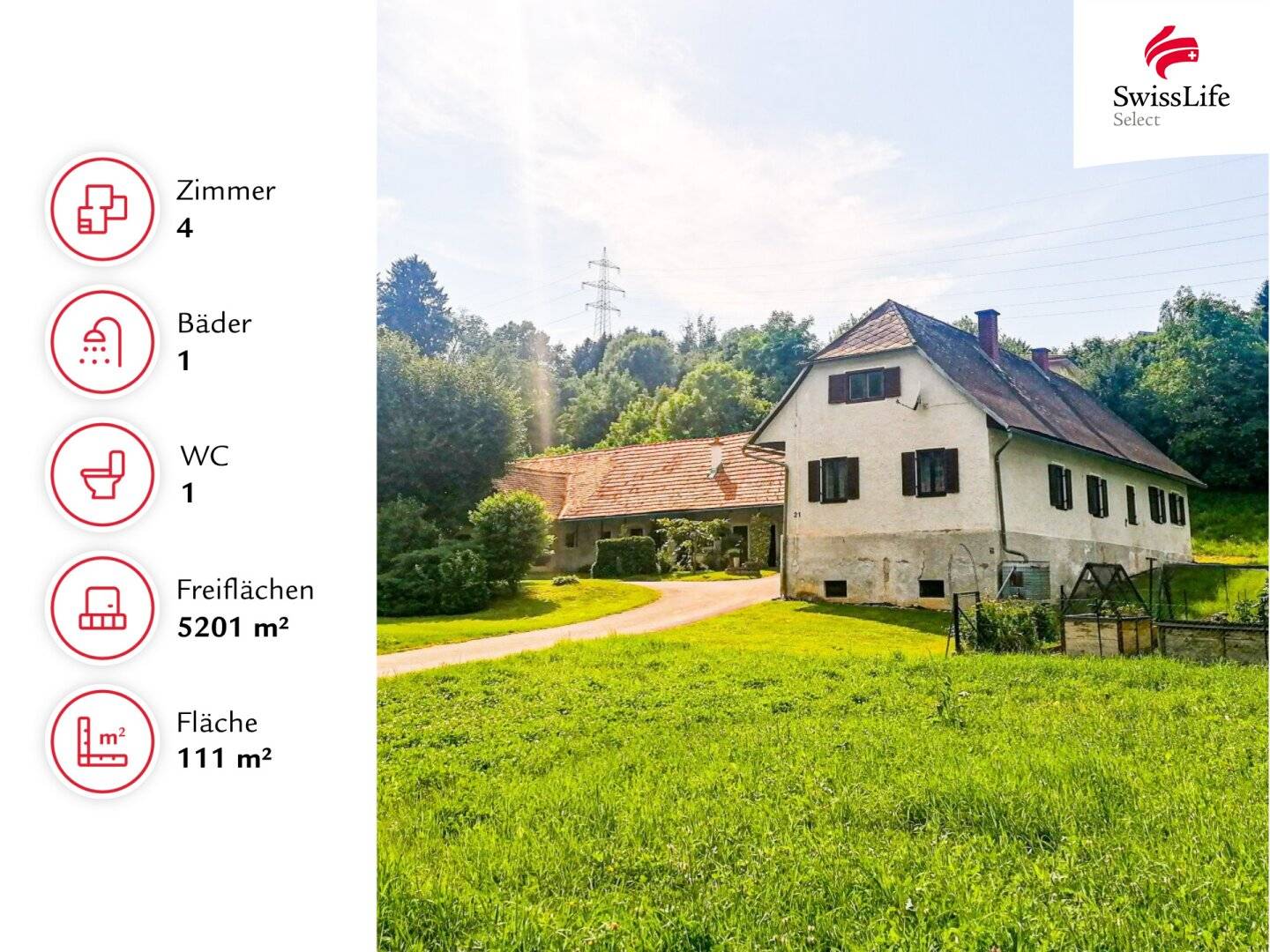 ehemaliger Bauernhof bei Gleisdorf | viel Platz für viele Möglichkeiten | 5.000 m2 Bauland (WA 0,2-0,4)
