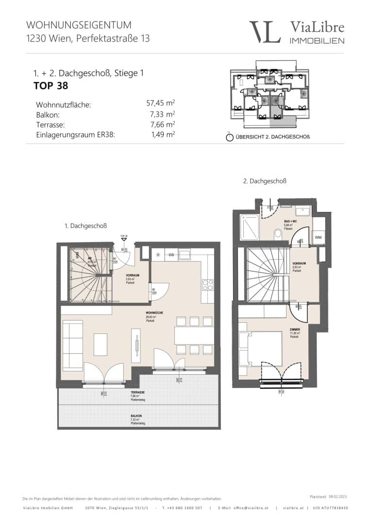 NEUBAU | ERSTBEZUG | NUR MEHR EIN DRITTEL VERFÜGBAR