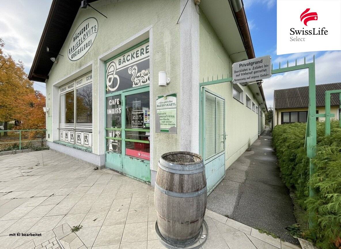 Gewerbeimmobilie mit Potenzial im Ortskern von Müllendorf
