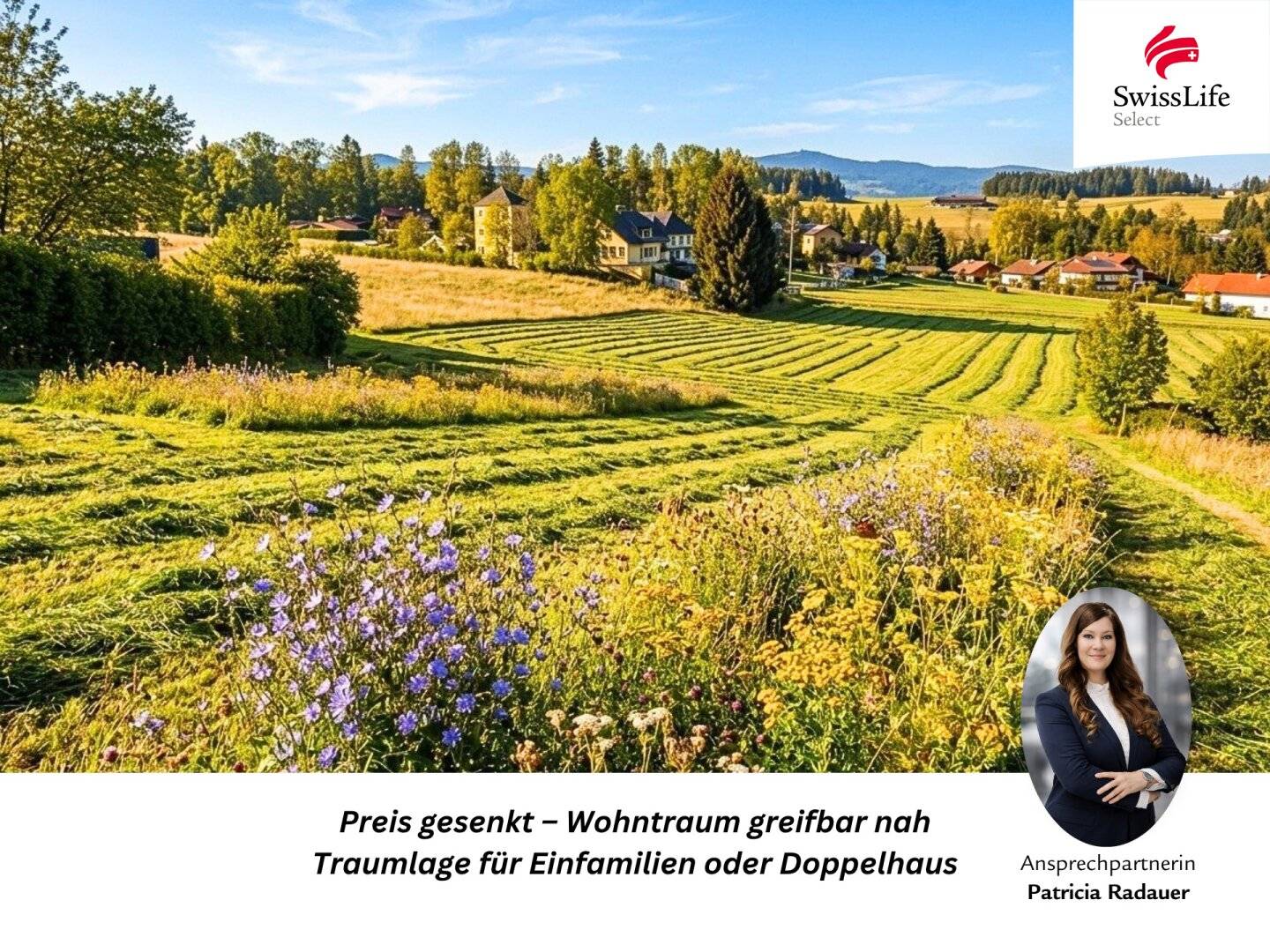 Preisreduktion um € 54.000 – jetzt zugreifen! Baugrundstück in Fuschlsee-Nähe für Ihr Traumhaus oder Doppelhaus