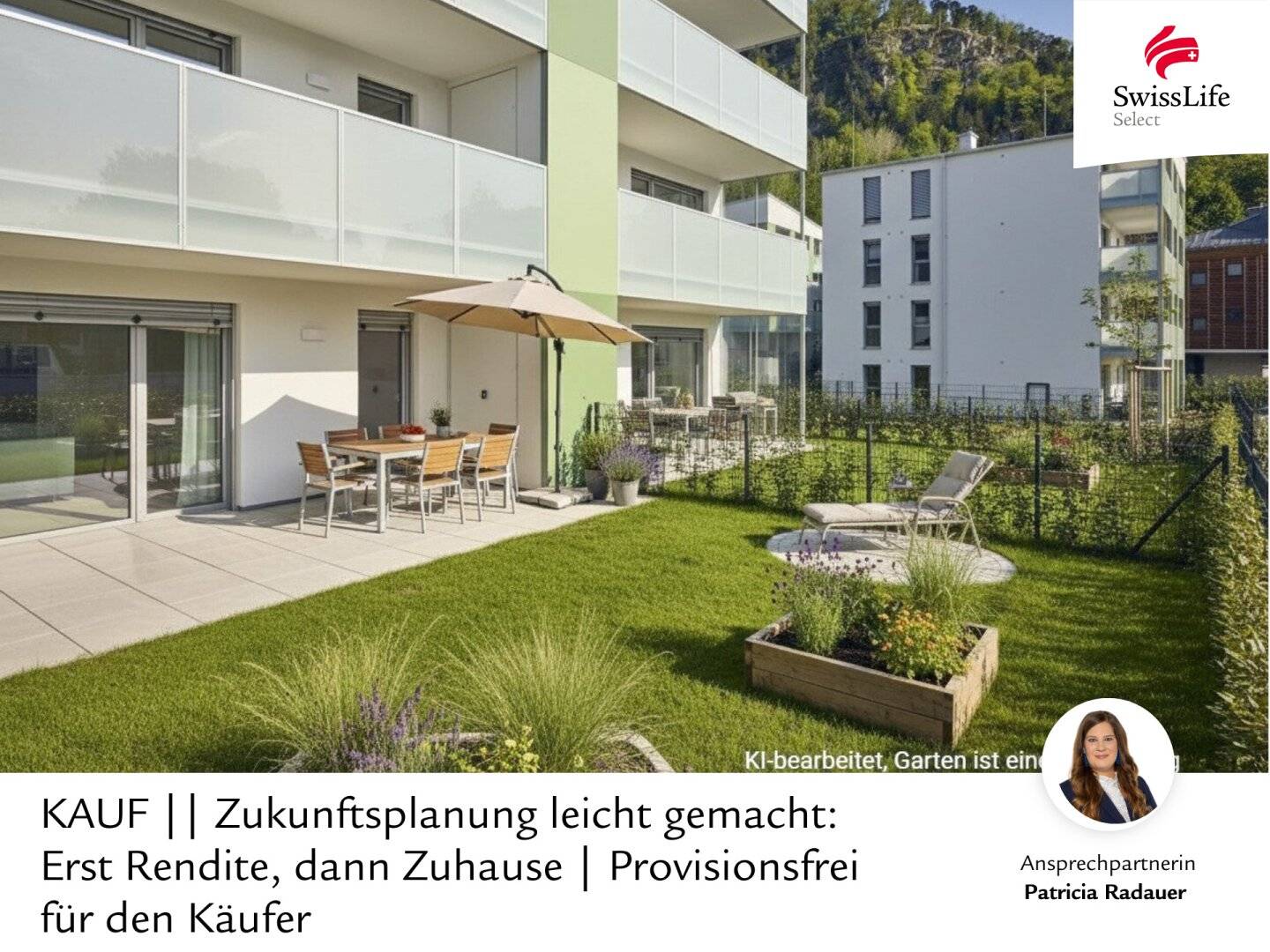 Zukunftsplanung leicht gemacht: Erst Rendite, dann Zuhause | Provisionsfrei für den Käufer